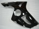Billige Kawasaki ZX6R Motorrad Verkleidung 2003-2004 - Glanzendes Schwarz