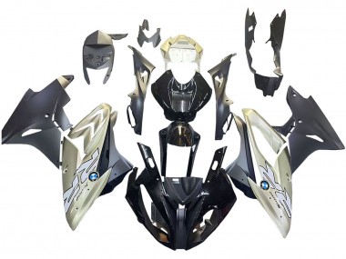 Billige BMW S1000RR Motorrad Verkleidung 2017-2018 - Silber Schwarz