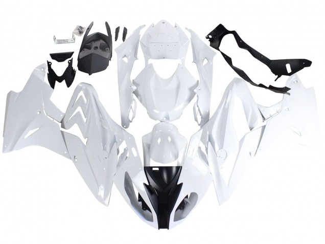 Billige BMW S1000RR Motorrad Verkleidung 2017-2018 - Weiss