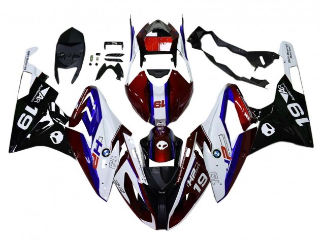 Billige BMW S1000RR Motorrad Verkleidung 2015-2016 - Weiss Rot Blau Schwarz