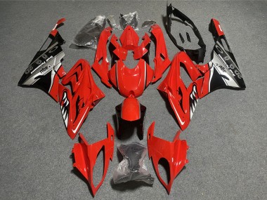Billige BMW S1000RR Motorrad Verkleidung 2015-2016 - Rot Grau Schwarz