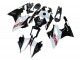 Billige BMW S1000RR Motorrad Verkleidung 2015-2016 - Weiss Schwarz Carbonfaser