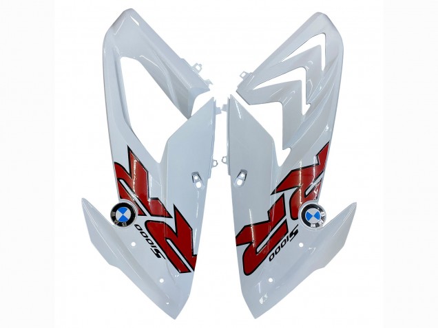 Billige BMW S1000RR Motorrad Verkleidung 2015-2016 - Weiss Schwarz Carbonfaser