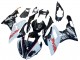 Billige BMW S1000RR Motorrad Verkleidung 2015-2016 - Weiss Glanzendes Schwarz
