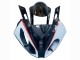 Billige BMW S1000RR Motorrad Verkleidung 2015-2016 - Weiss Glanzendes Schwarz