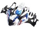 Billige BMW S1000RR Motorrad Verkleidung 2009-2014 - Weiss Blau Matt Schwarz