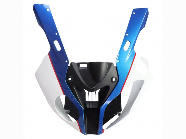Billige BMW S1000RR Motorrad Verkleidung 2009-2014 - Weiss Blau Matt Schwarz