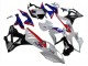 Billige BMW S1000RR Abs Verkleidungen 2009-2014 - Weiss Rot Blau Glanzendes Schwarz