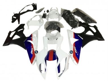 Billige BMW S1000RR Motorrad Verkleidung 2009-2014 - Weiss Rot Blau Schwarz