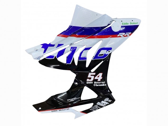 Billige BMW S1000RR Motorrad Verkleidung 2009-2014 - Weiss Rot Blau Schwarz Tyco