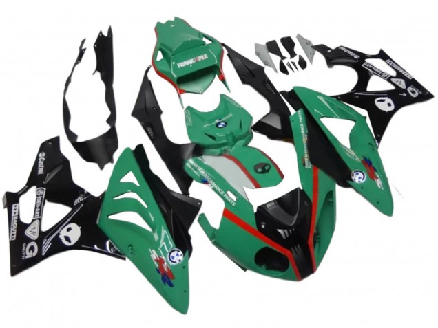 Billige BMW S1000RR Motorrad Verkleidung 2009-2014 - Grun Rot Schwarz