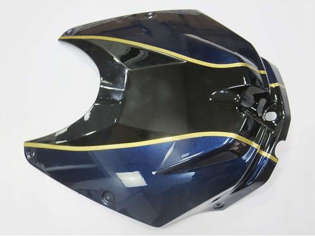 Billige BMW S1000RR Motorrad Verkleidung 2009-2014 - Silber Blau Glanzendes Schwarz