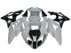 Billige BMW S1000RR Motorrad Verkleidung 2009-2014 - Weiss Glanzendes Schwarz