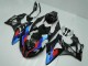Billige BMW S1000RR Motorrad Verkleidung 2009-2014 - Blau Rot Matt Schwarz Castrol