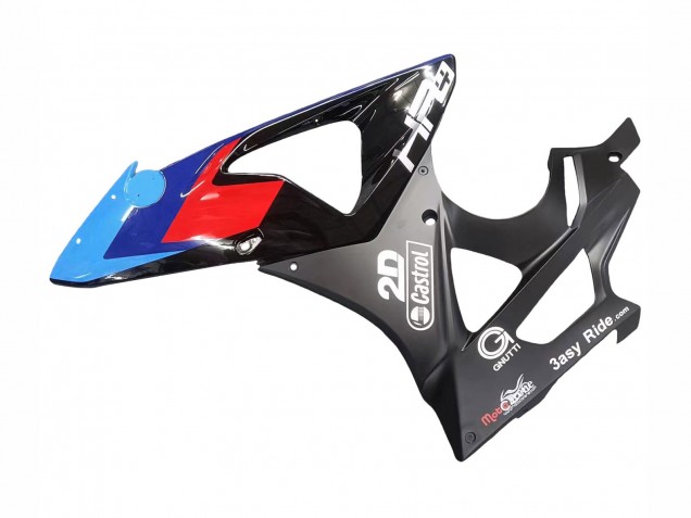 Billige BMW S1000RR Motorrad Verkleidung 2009-2014 - Blau Rot Matt Schwarz Castrol