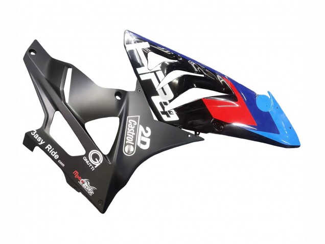 Billige BMW S1000RR Motorrad Verkleidung 2009-2014 - Blau Rot Matt Schwarz Castrol