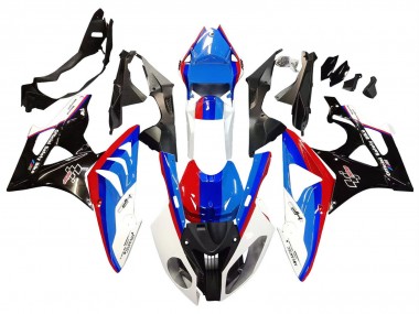Billige BMW S1000RR Komplette Abs Verkleidung 2009-2014 - Weiss Rot Blau Glanzendes Schwarz