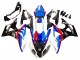 Billige BMW S1000RR Komplette Abs Verkleidung 2009-2014 - Weiss Rot Blau Glanzendes Schwarz