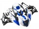Billige BMW S1000RR Motorrad Verkleidung 2009-2014 - Weiss Blau Glanzendes Schwarz Castrol