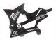Billige BMW S1000RR Motorrad Verkleidung 2009-2014 - Weiss Blau Glanzendes Schwarz Castrol
