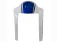 Billige BMW S1000RR Motorrad Verkleidung 2009-2014 - Weiss Blau Glanzendes Schwarz Castrol