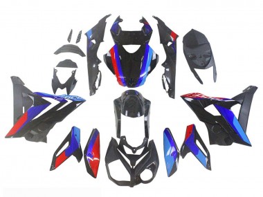Billige BMW S1000R Motorrad Verkleidung 2014-2016 - Blau Rot Schwarz