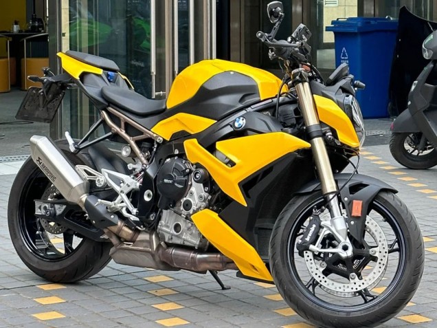 Billige BMW S1000R Motorrad Verkleidung 2021-2025 - Gelb