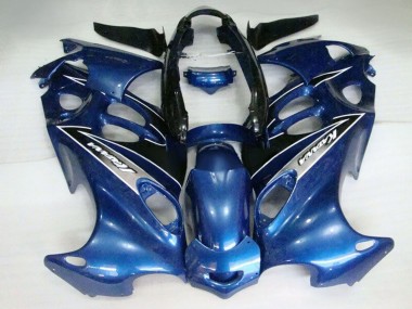 Billige Suzuki GSX600F/GSX750F Motorrad Verkleidung 2004-2006 - Glanzendes Blau Katana