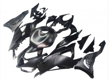 Billige Kawasaki ZX6R Motorrad Verkleidung 2023-2025 - Matt Schwarz