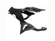 Billige Kawasaki ZX6R Motorrad Verkleidung 2023-2025 - Grau Ninja