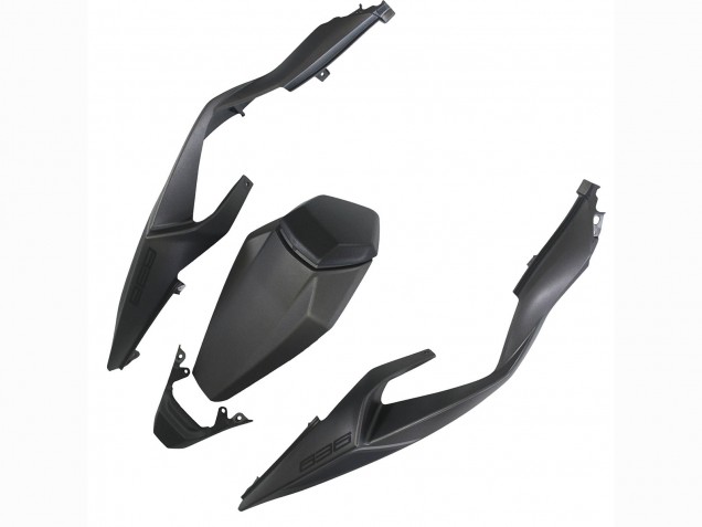 Billige Kawasaki ZX6R Motorrad Verkleidung 2023-2025 - Grau Ninja