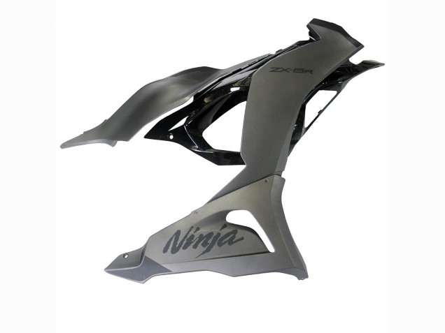 Billige Kawasaki ZX6R Motorrad Verkleidung 2023-2025 - Grau Ninja