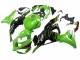 Billige Kawasaki ZX6R Motorrad Verkleidung 2023-2025 - Grun Schwarz