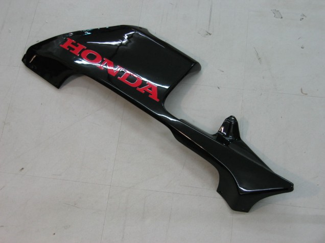 Billige Honda CBR600RR Motorrad Verkleidung 2003-2004 - Glanzendes Schwarz Rot Aufkleber