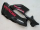 Billige Honda CBR600RR Motorrad Verkleidung 2003-2004 - Glanzendes Schwarz Rot Aufkleber