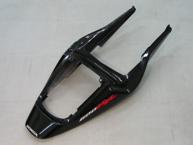 Billige Honda CBR600RR Motorrad Verkleidung 2003-2004 - Glanzendes Schwarz Rot Aufkleber