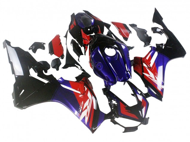 Billige Honda CBR1000RR Motorrad Verkleidung 2017-2023 - Rot Blau Glanzendes Schwarz