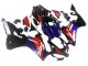 Billige Honda CBR1000RR Motorrad Verkleidung 2017-2023 - Rot Blau Glanzendes Schwarz
