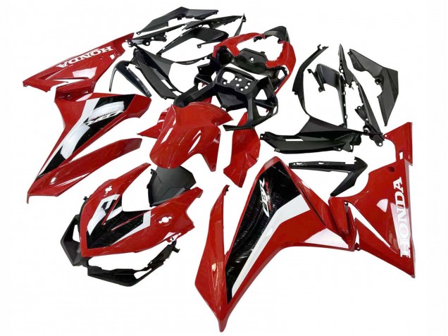 Billige Honda CBR500R Motorrad Verkleidung 2022-2023 - Rot Weiss Schwarz