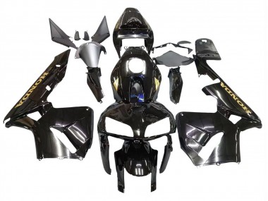 Billige Honda CBR600RR Motorrad Verkleidung 2005-2006 - Schwarz mit Gold Logo