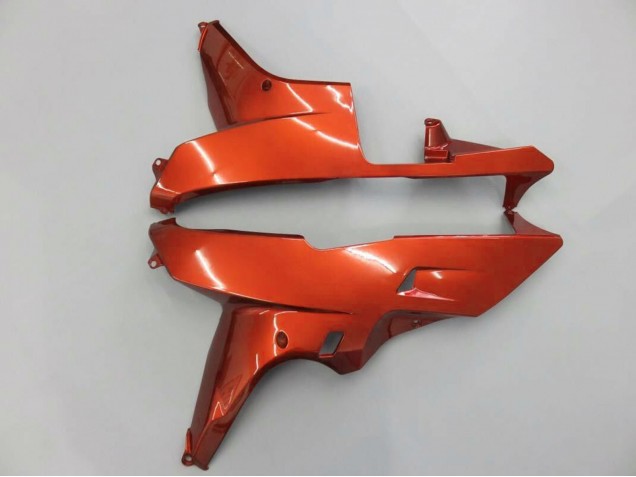 Billige Honda CBR600RR Motorrad Verkleidung Kit 2007-2008 - Orange Matt Schwarz