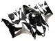 Billige Honda CBR600RR Motorrad Verkleidung Kit 2007-2008 - Silber Glanzendes Schwarz