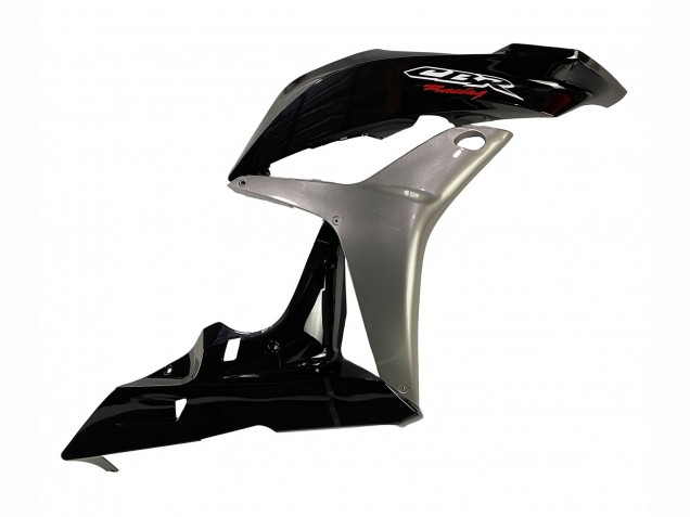 Billige Honda CBR600RR Motorrad Verkleidung Kit 2007-2008 - Silber Glanzendes Schwarz