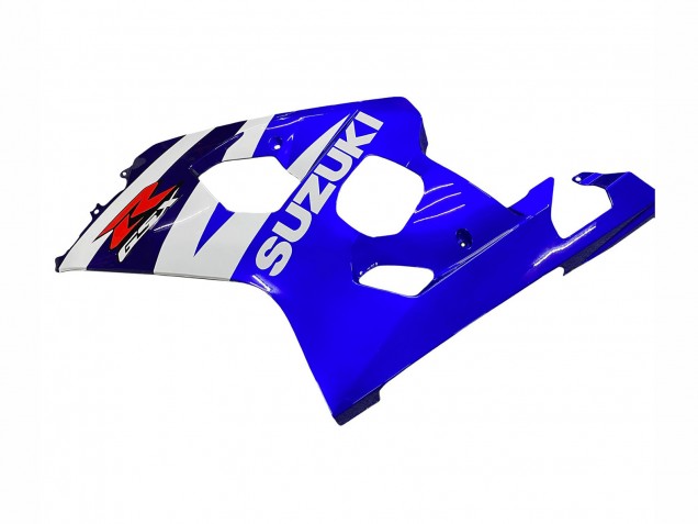 Billige Suzuki GSXR 600 / GSXR 750 Motorrad Verkleidung Kit 2004-2005 - Weiss Blau Schwarz Rot