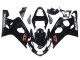 Billige Suzuki GSXR 600 / GSXR 750 Motorrad Verkleidung 2004-2005 - Glanzendes Schwarz