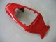 Billige Suzuki GSXR 600 / GSXR 750 Motorrad Verkleidung 2006-2007 - Weiss Rot Glanzendes Schwarz
