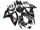 Billige Suzuki GSXR 600 / GSXR 750 Motorrad Verkleidung 2006-2007 - Glanzendes Schwarz Silber Rot