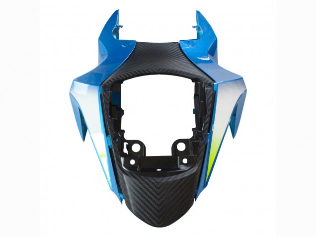Billige Suzuki GSXR 600 / GSXR 750 Motorrad Verkleidung 2011-2024 - Hellblau Grun Weiss Rot