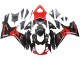 Billige Suzuki GSXR 600 / GSXR 750 Motorrad Verkleidung Kit 2011-2024 - Rot Glanzendes Schwarz