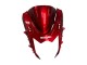 Billige Suzuki GSXR 600 / GSXR 750 Motorrad Verkleidung 2011-2024 - Rot Weiss Aufkleber